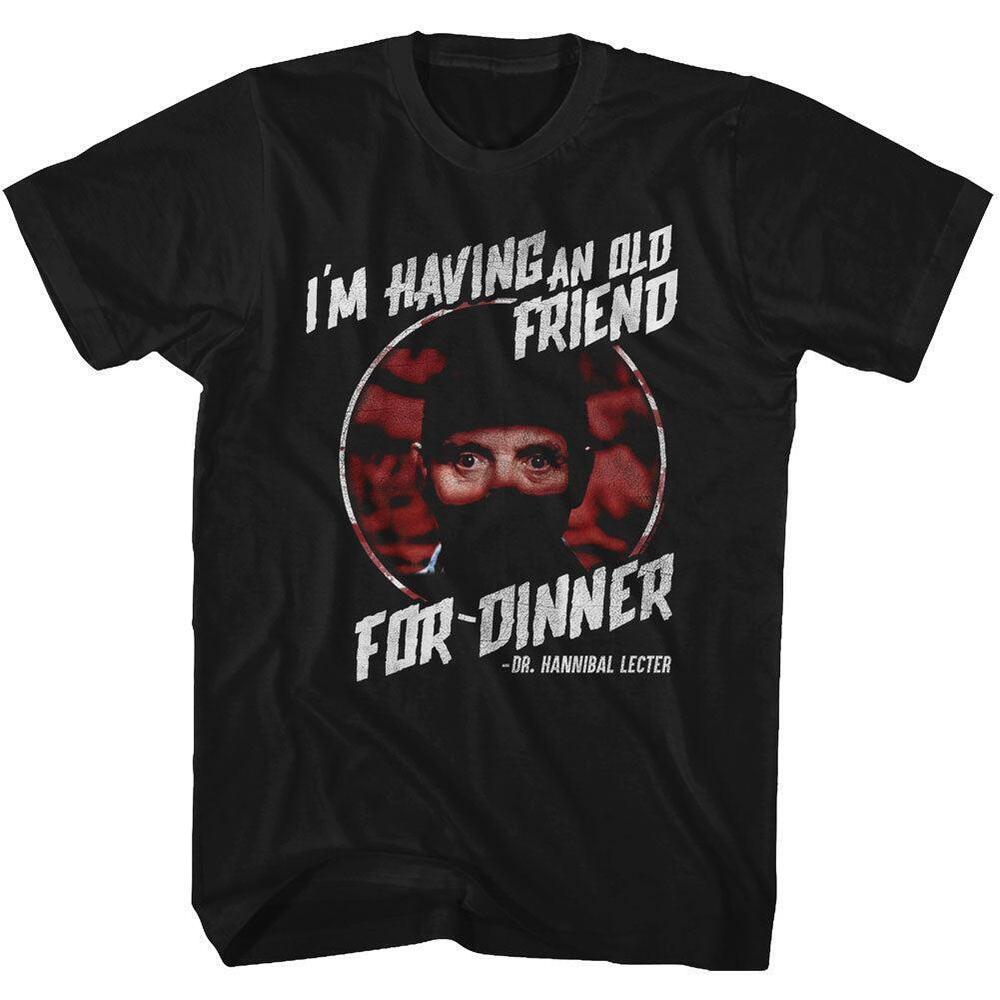 The Silence Of The Lambs Friend For Dinner T Shirt